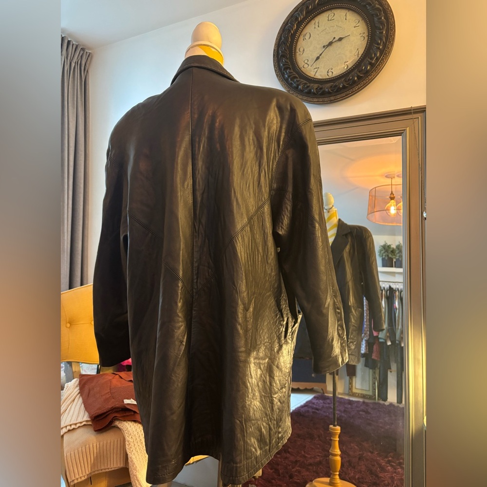 Vintage Remy Leather Black Jacket😎 - Picture 5 of 8